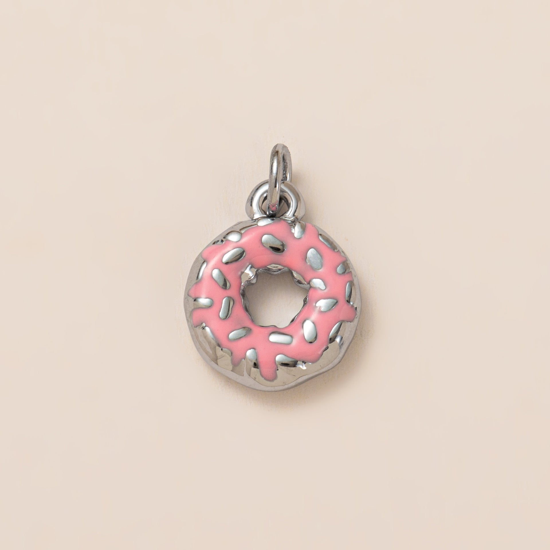 Wholesale Stainless Steel 18K Gold Plated Colorful Pendant Creative Holiday Food Design Chic Jewelry Accessory For Everyday Wear