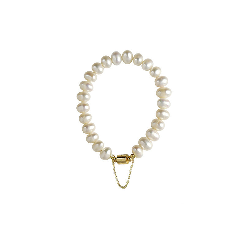 Wholesale Vintage Geometric Pearl Bracelet ACC-BT-Huih001