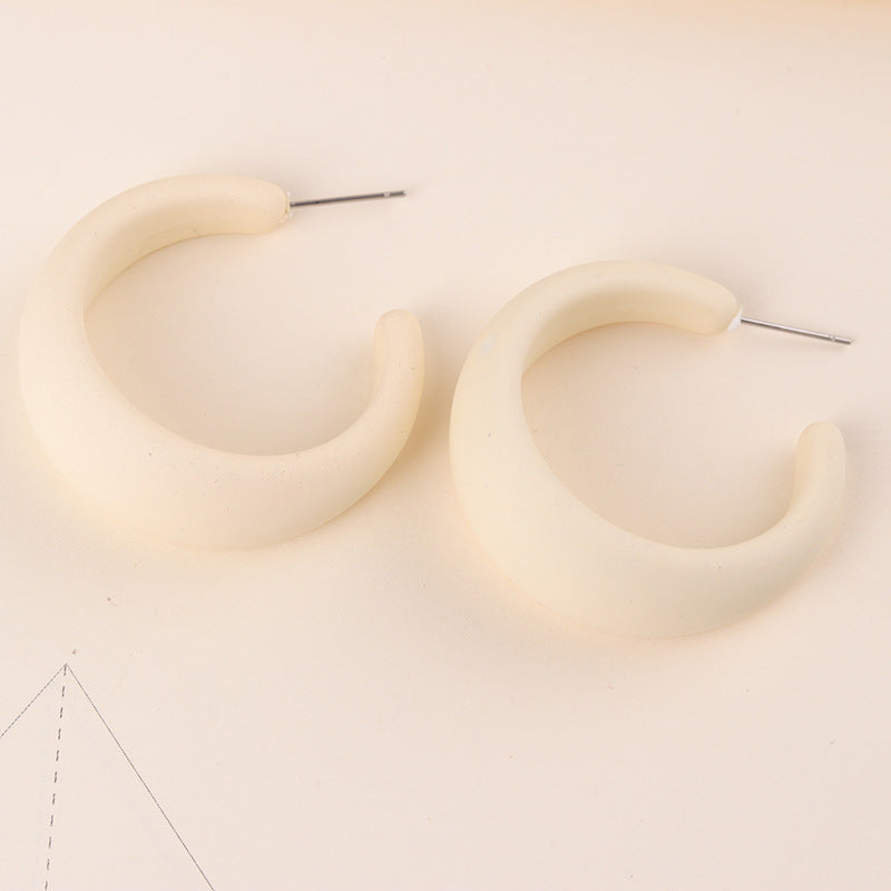 Wholesale  Colorful Candy Color Exaggerated Earrings