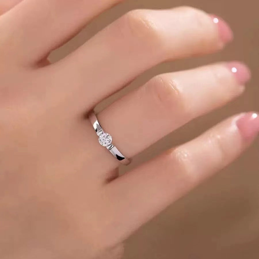 Wholesale Love and Deep Space  Snowflake Ring