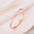 Wholesale Titanium Steel Rose Gold Diamond Bracelet