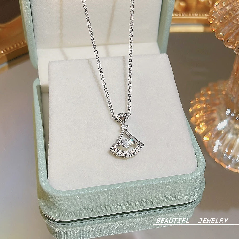 Wholesale Titanium Steel Clavicle Chain Choker Necklace ACC-NE-Xiyue004