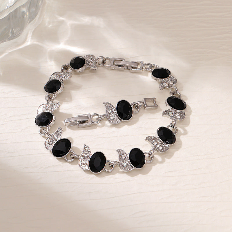 Wholesale  zircon seven-color bracelet