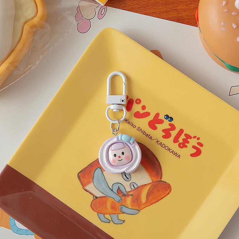 Couchette de dessin animé en gros porte-clés