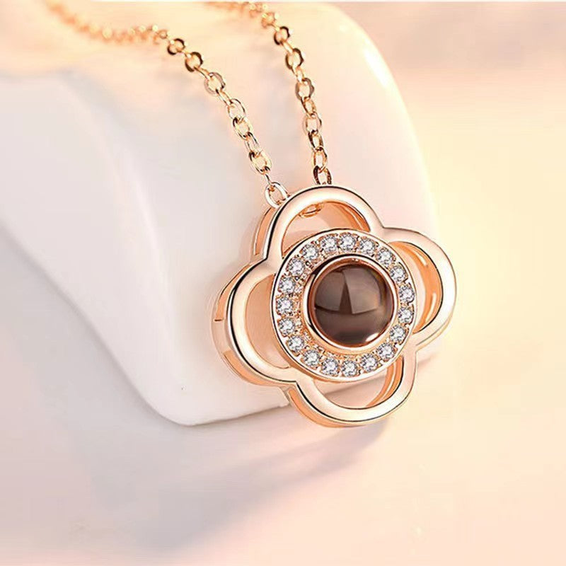 Wholesale Valentine's Day Angel Wings Necklace ACC-NE-Shiyu002