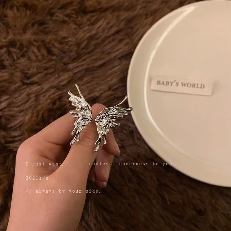 Wholesale Silver Butterfly Rings ACC-RS-YuMei003