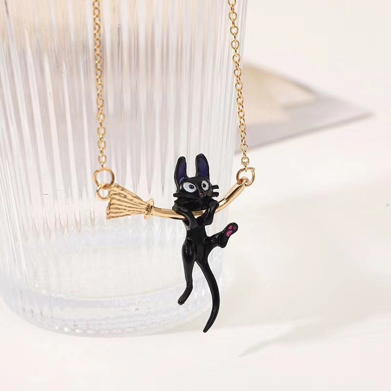 Wholesale Cartoon Cat Alloy Necklaces ACC-NE-YingHao003