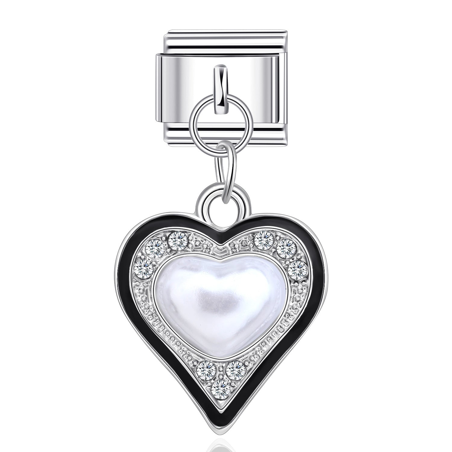 Wholesale 10pcs Italian Charm Bracelet 9mm DIY Splicing Love Animal Series Stainless Steel Composable Bracelet