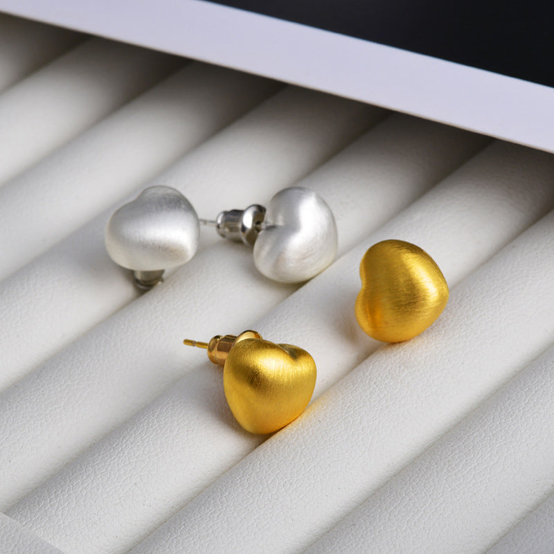 Wholesale Love Small Ear Studs  Heart Earrings