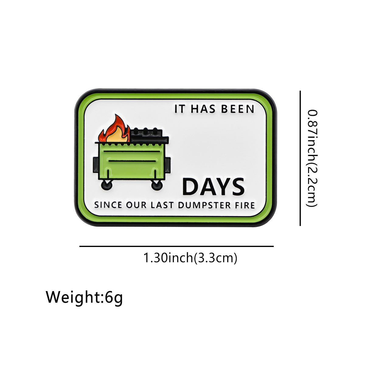 Wholesale Trash Quotations Brooch