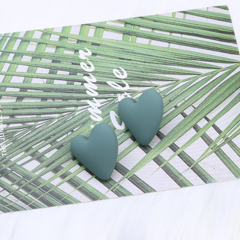 Wholesale Small Heart Valentine's Day Acrylic Earrings