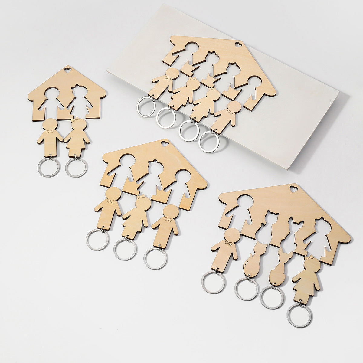 Wholesale Family Personalized Keychains