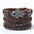 Wholesale Retro Multi-layer Alloy Leather Bracelet
