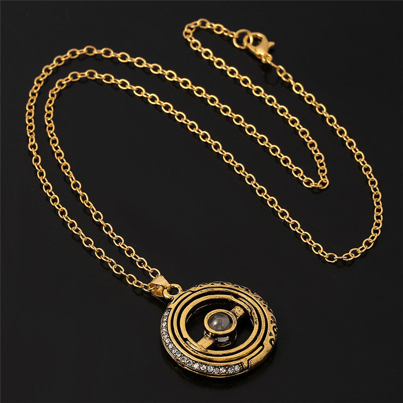 Wholesale Astronomical Ball Projection Necklace