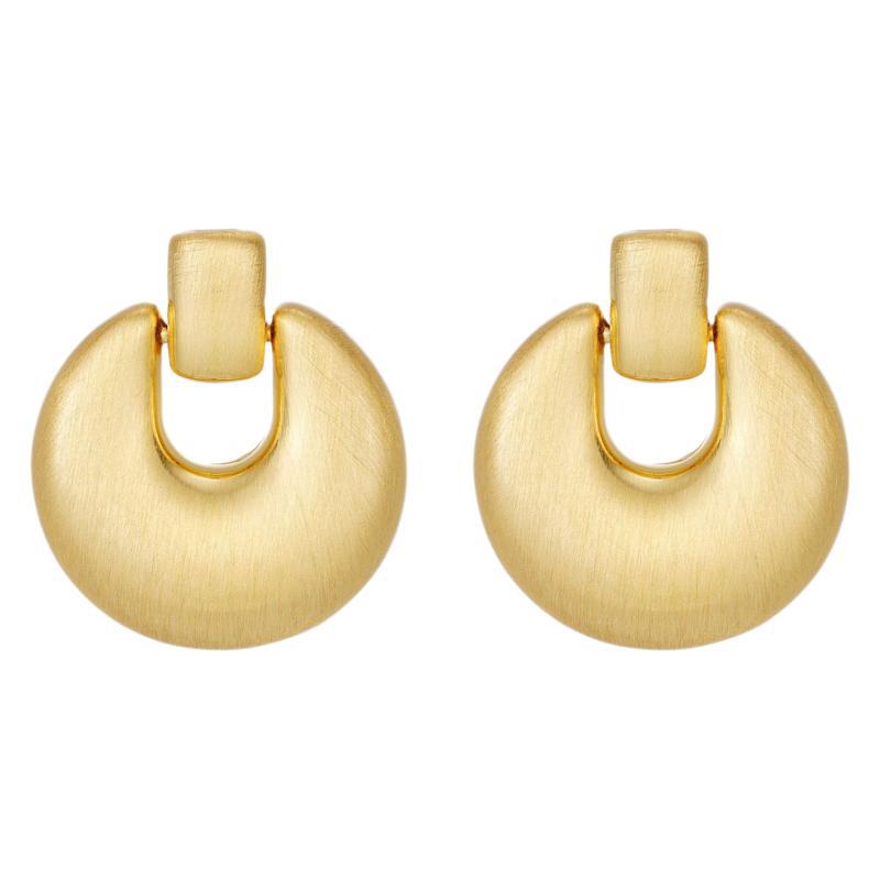 Wholesale Misty brushed delicate earrings