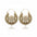 Wholesale Retro Exaggerated Hollow Pattern Earrings