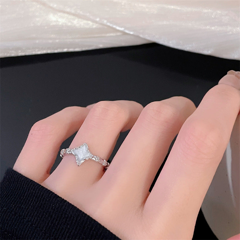 Wholesale Copper Drip Oil Butterfly Zircon Open Ring - Trendy Jewelry Accessory for Women,  Everyday Gift