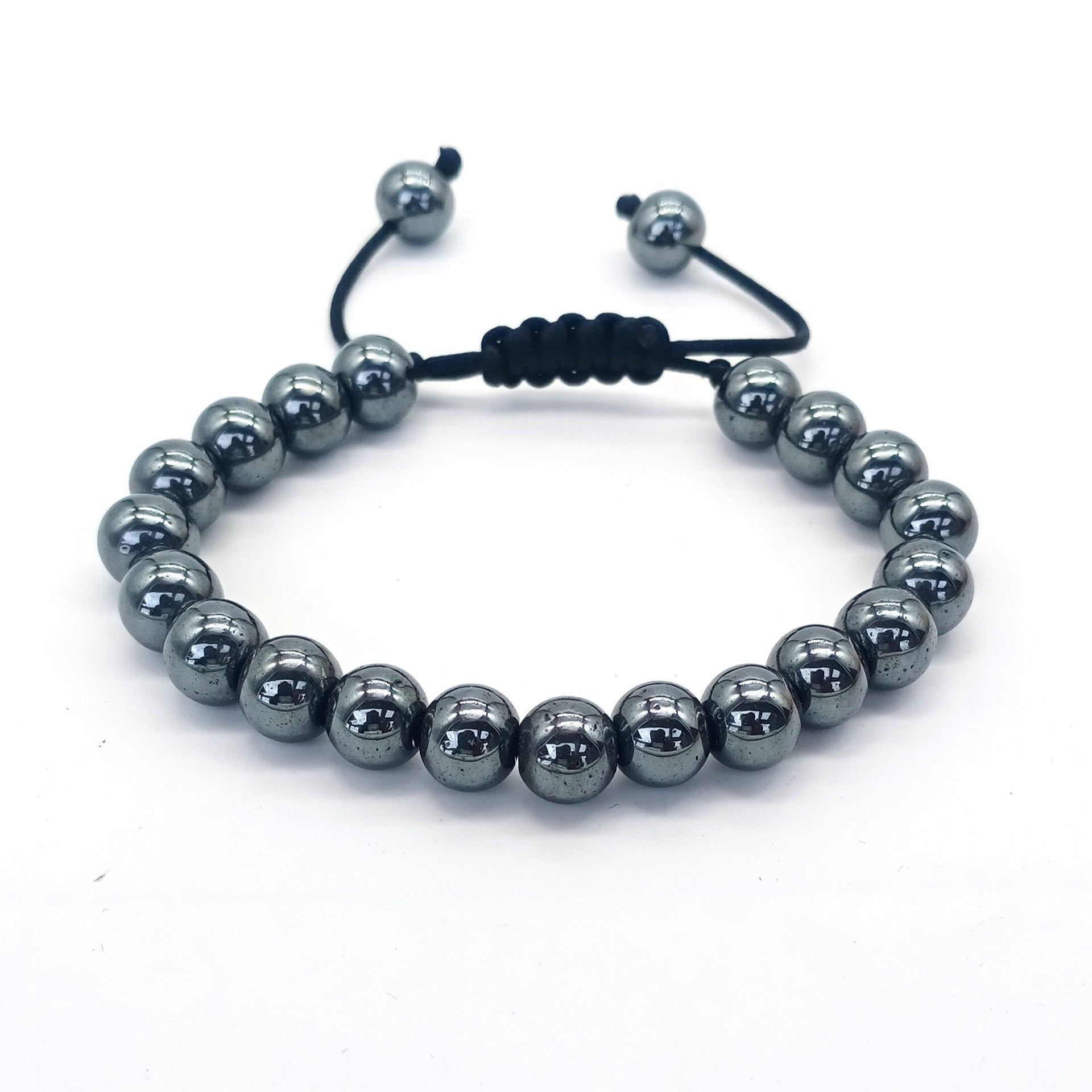 Wholesale 8MM Natural Stone Colorful Stone Crystal Beads Adjustable Bracelet ACC-B T-ZhongH023