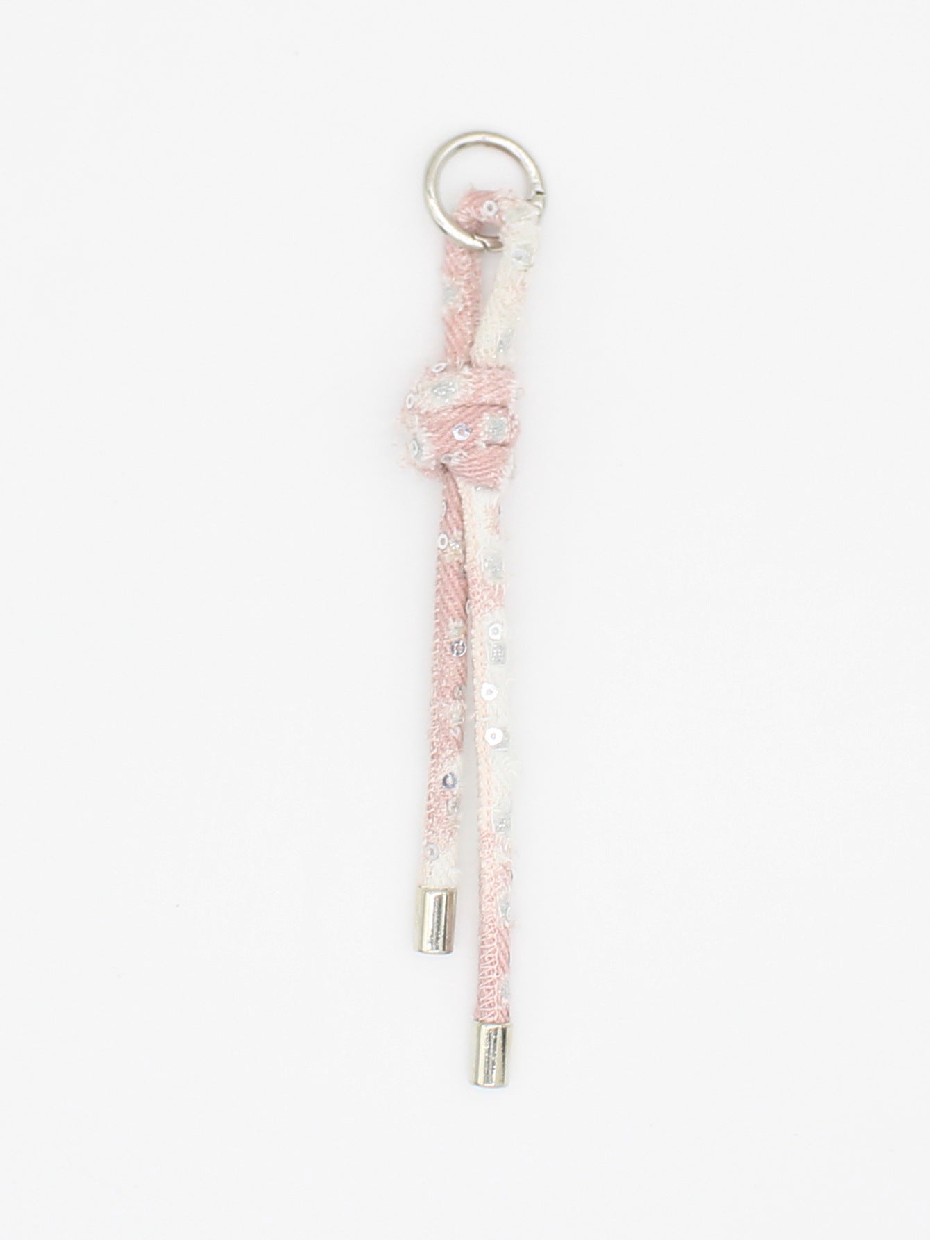 Wholesale Handmade Artificial Leather Bag Charm with Pearl Chain and Keychain,  Stylish Car Key Accessory