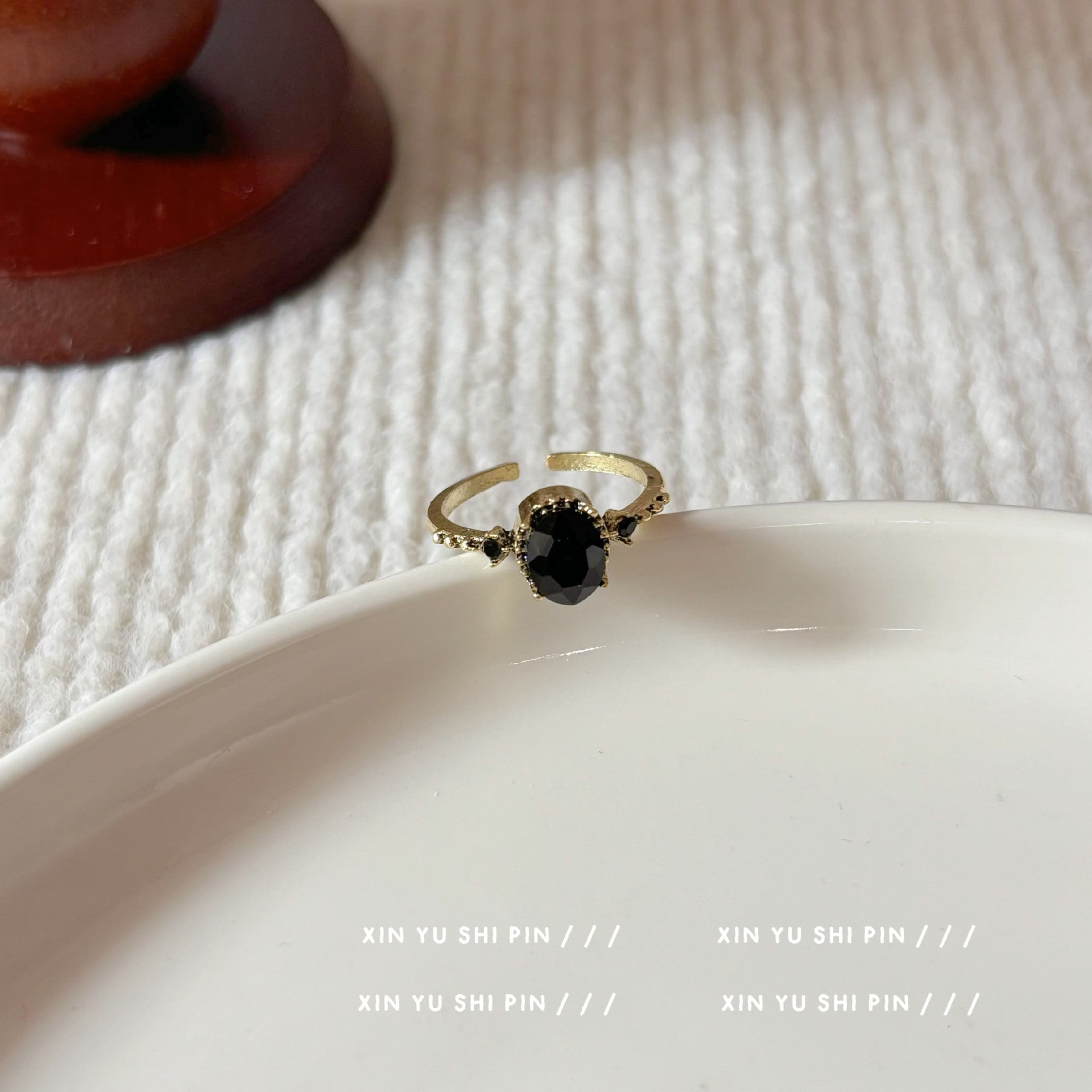 Wholesale Vintage Distressed Hollow Butterfly Ring