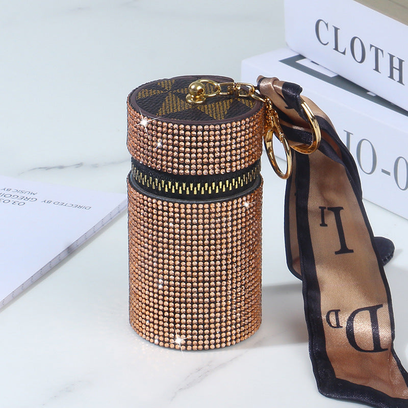 Wholesale Diamond Coin Purse Mini Keychains ACC-KC-RuiJie002