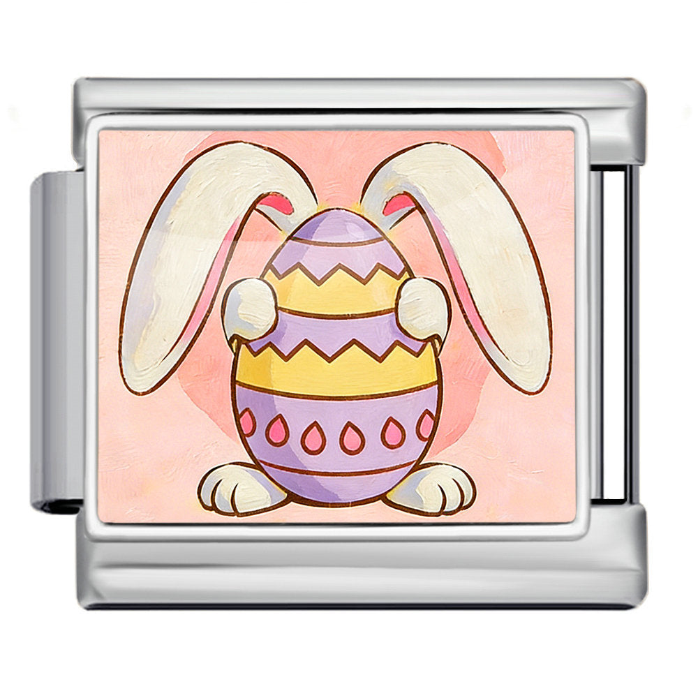 Wholesale Easter Egg Design Stainless Steel Bracelet,  Fashion Accessory for Boutique Resale