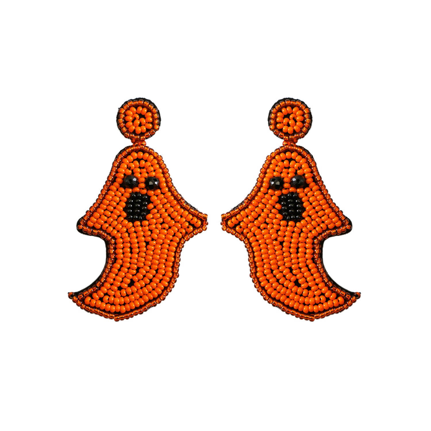 Wholesale Halloween Series Earrings Pumpkin Candy Ghost Acrylic Earrings ACC-ES-JieMi010