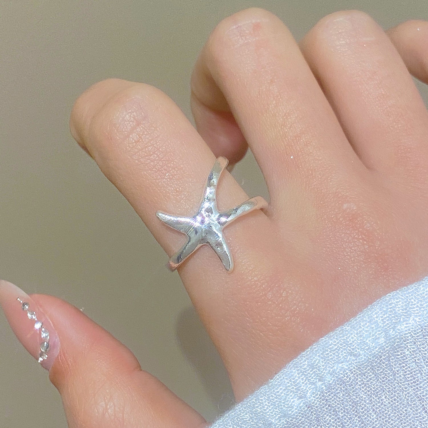 Wholesale Vintage Ring Turtle Sea Star Ring