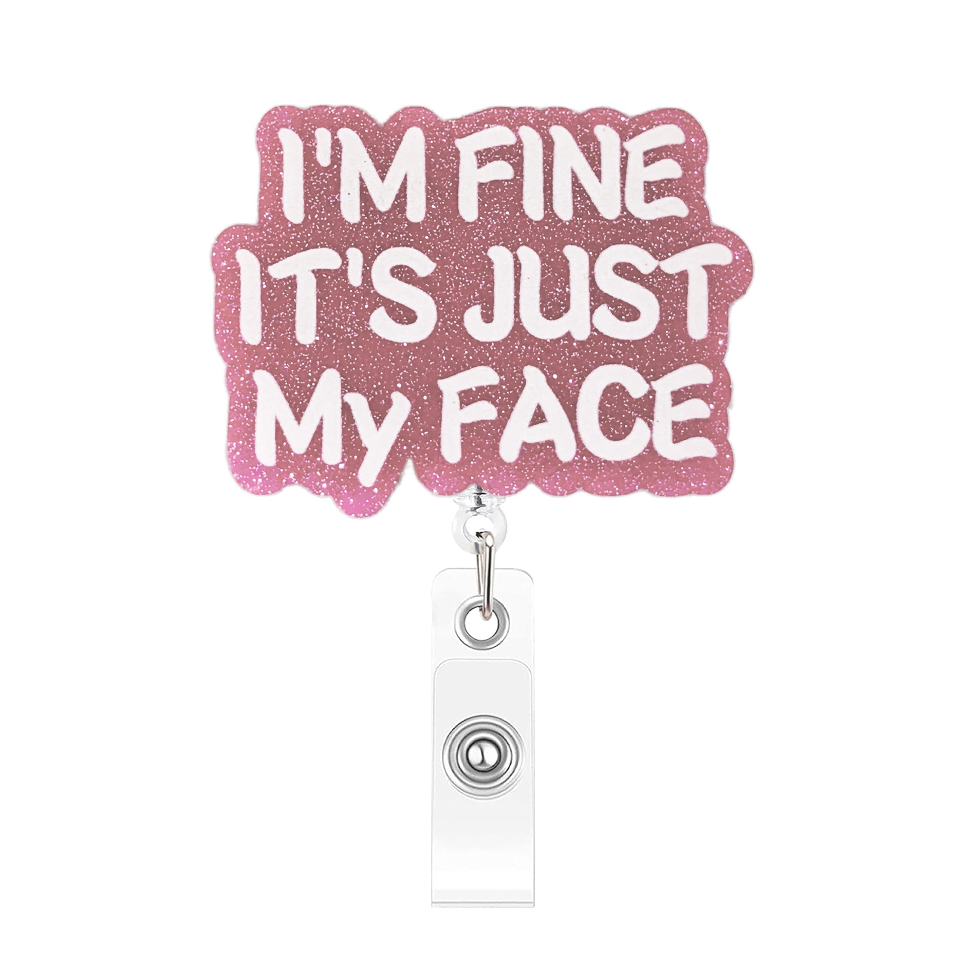 Wholesale Fun Design Retractable Badge Reel In ABS Custom Logo Available For Office Or Event Fashion Accessory