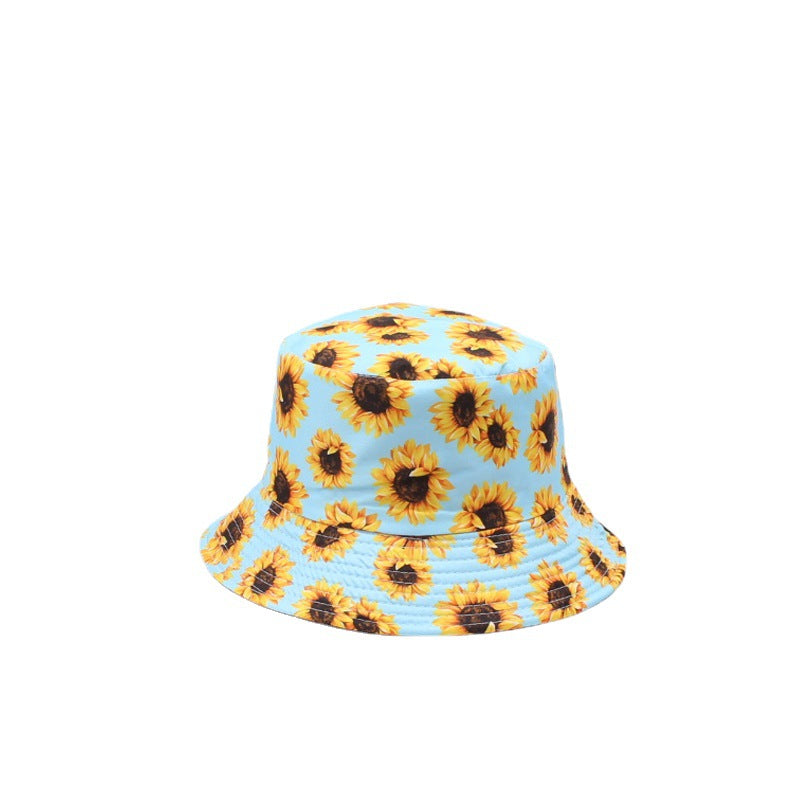 Wholesale  Sunflower Fisherman's Hat  Bucket Hat