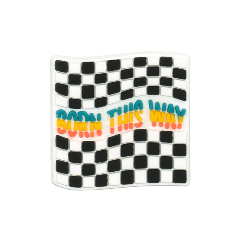 Wholesale 100pcs Random Rainbow Shoes Accessories Shoes Charms