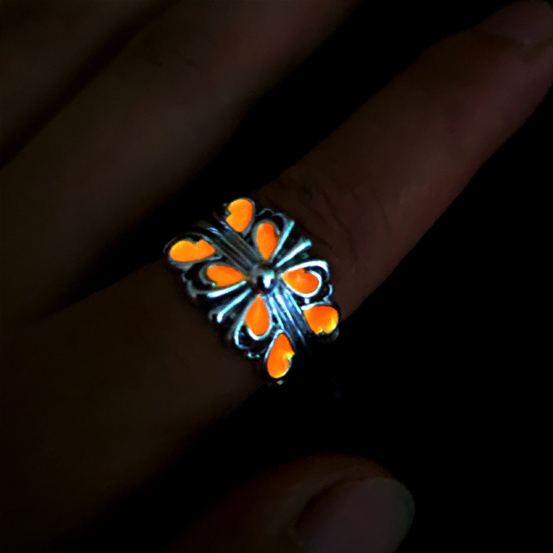 Wholesale  Luminous Heart Ring