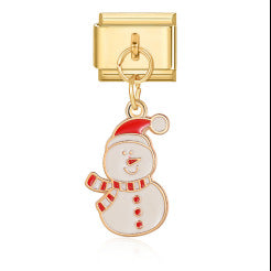 Wholesale Italian Charm Bracelet 9mm DIY Splicing Christmas Stainless Steel Composable Bracelet