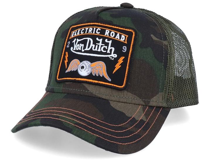 Wholesale Cheetah Print Embroidered Mesh Trucker Cap Red Sun Protection Baseball Hat Trendy Gift Resale