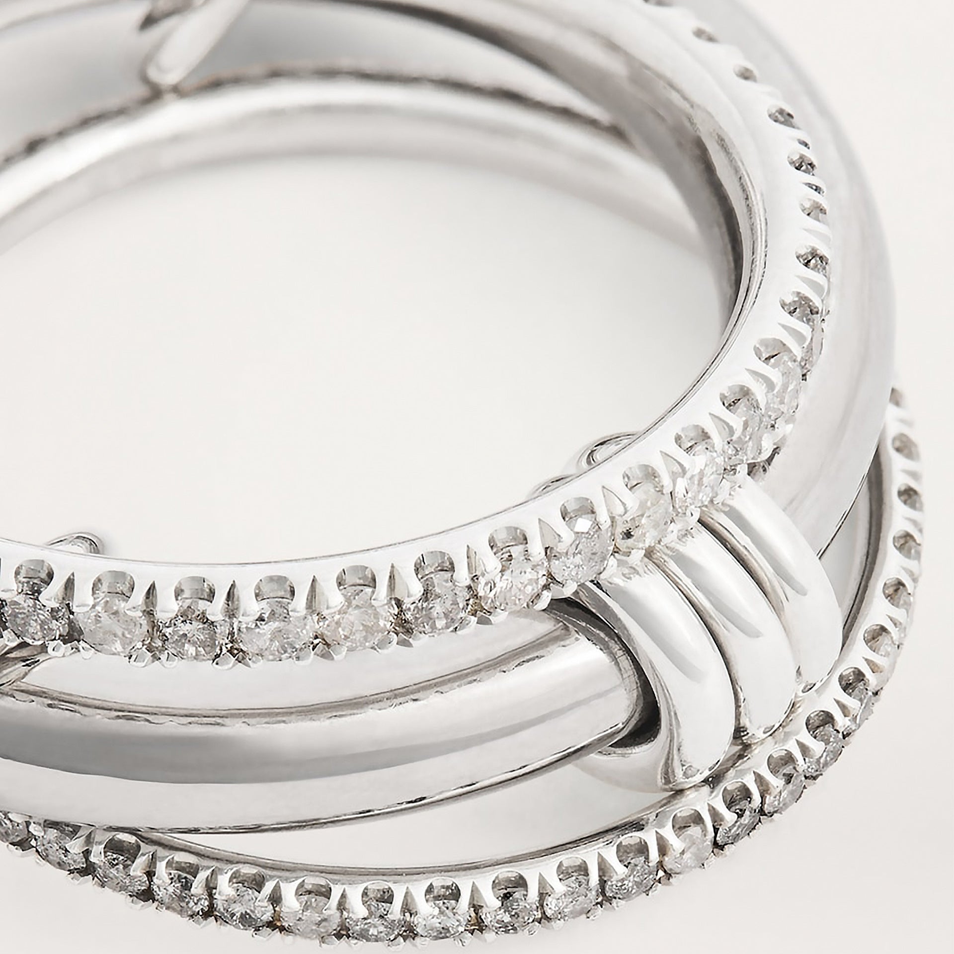 Wholesale Double Row  Stackable Triple Ring