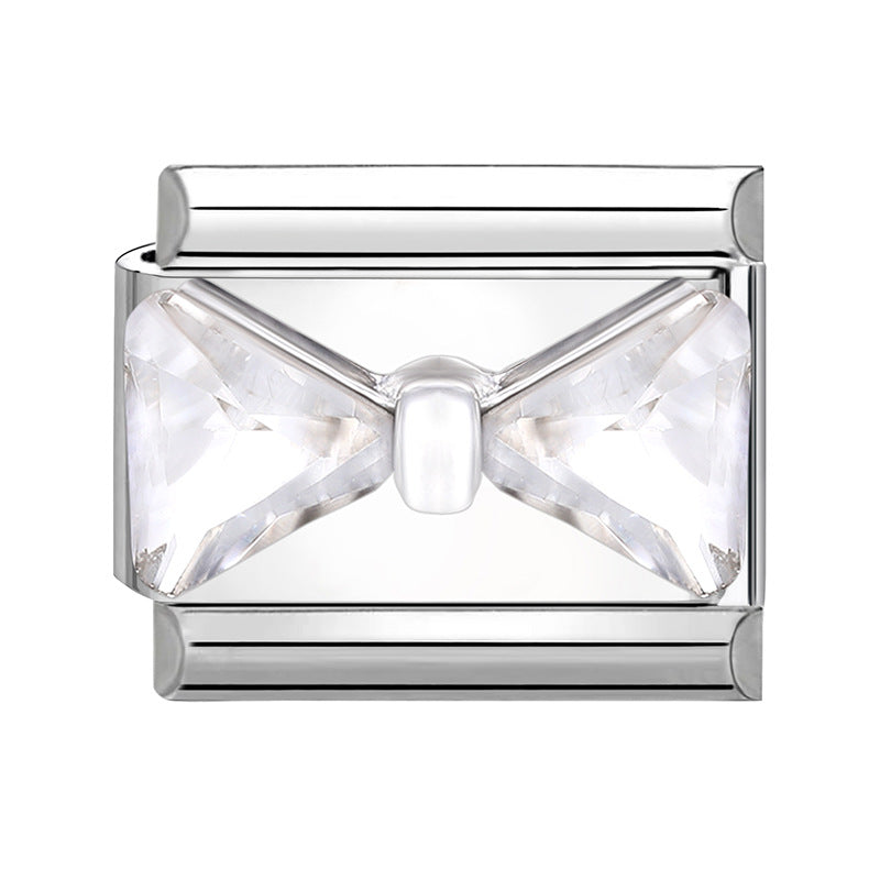 Wholesale Italian Charm Bracelet 9mm DIY Splicing Cute Creative Stainless Steel Composable Bracelet