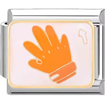 Wholesale 10pcs Italian Charm Bracelet 9mm DIY Splicing Removable Cartoon Animal Stainless Steel Composable Bracelet