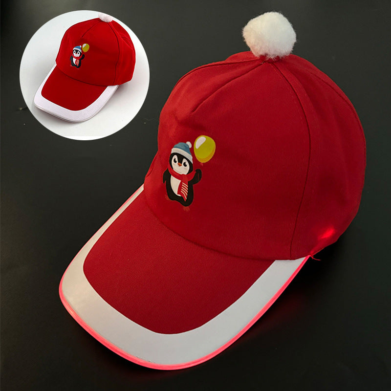 Wholesale   LED baseball cap pumpkin cap