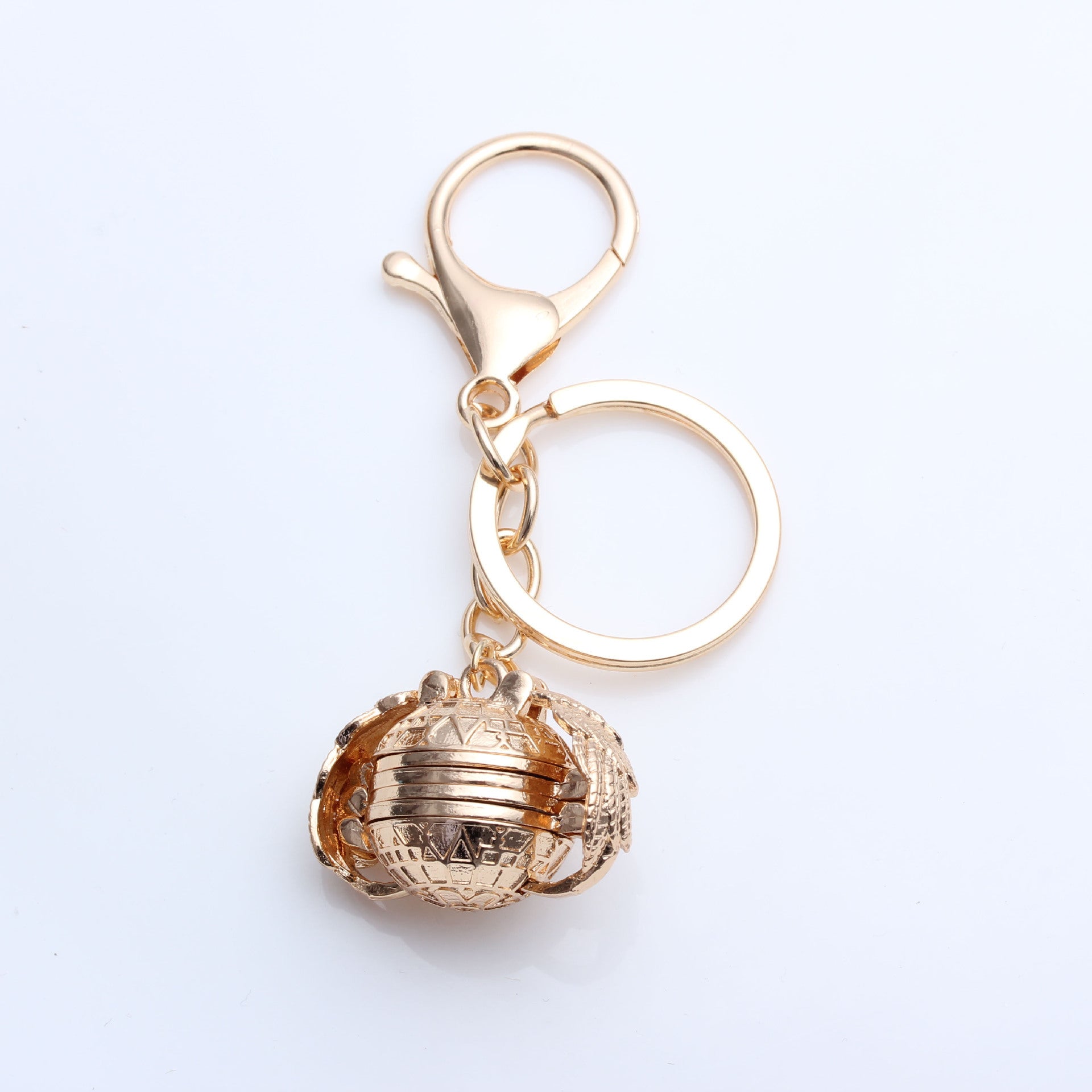 Wholesale Open multi-layer wings pendant  keychain