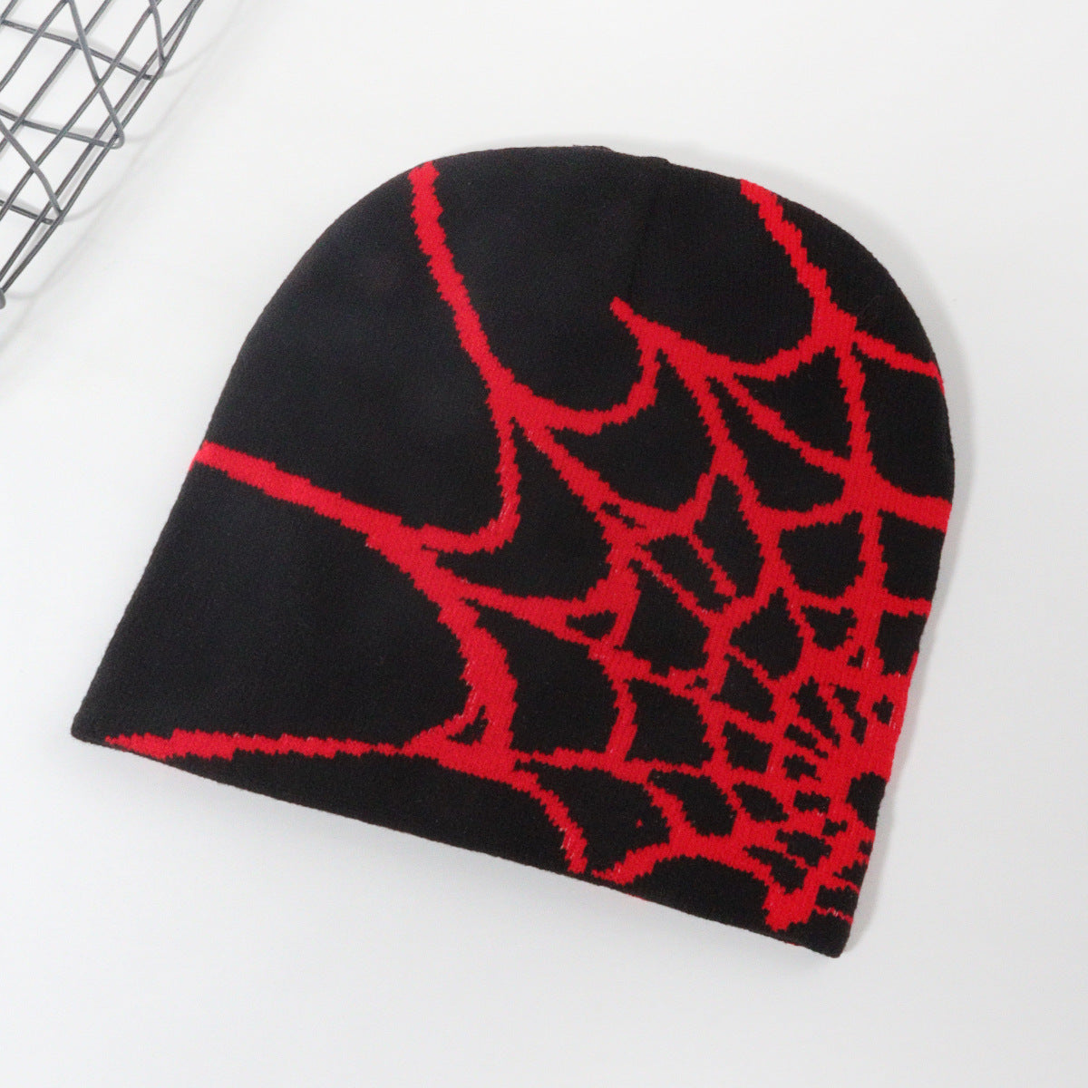 Wholesale  spider web knitted hat beanie