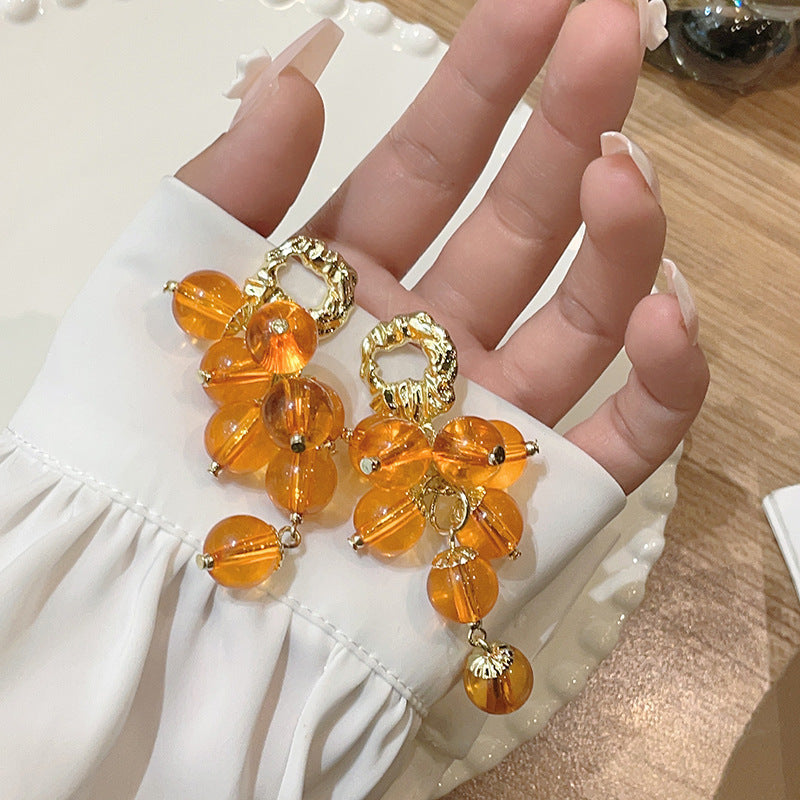 Wholesale Long Beaded Tassel Earrings