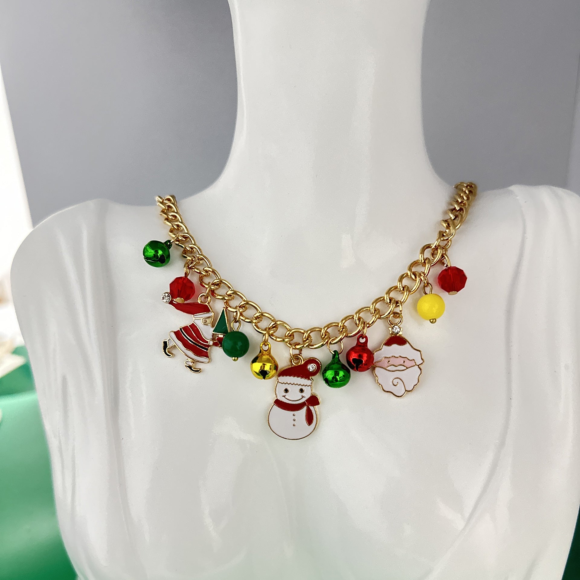 Wholesale Christmas Element Necklace