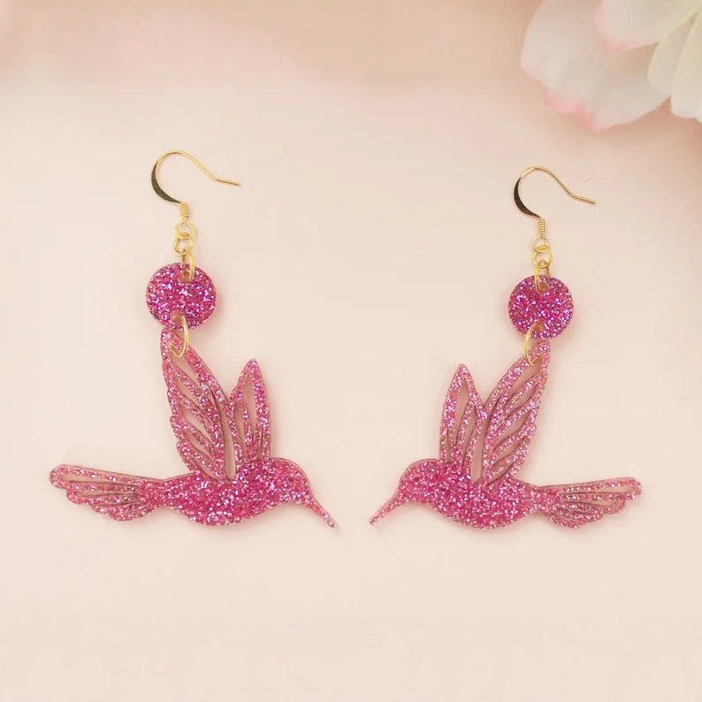 Wholesale  animal peace bird earrings  temperament all-match earrings