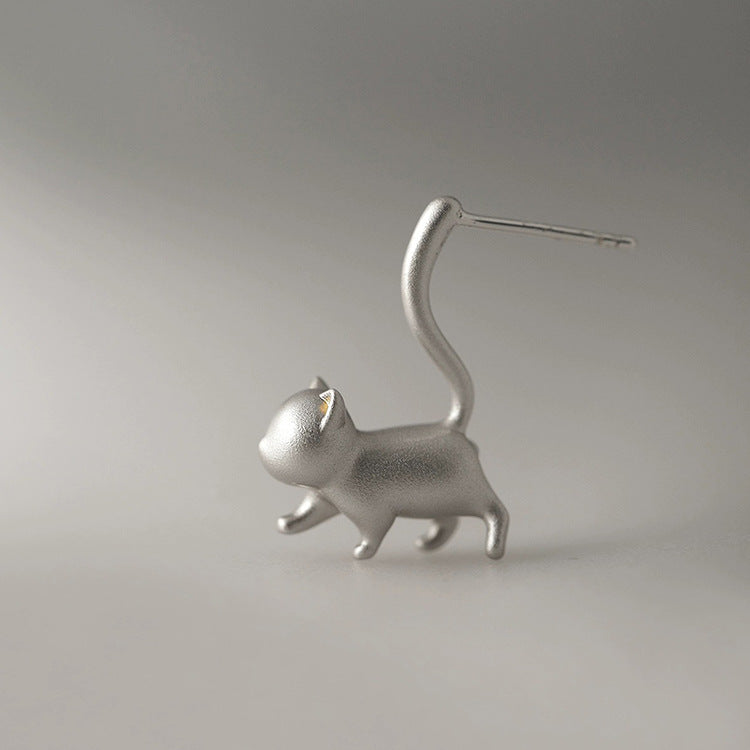 Wholesale Cat Metal Earrings