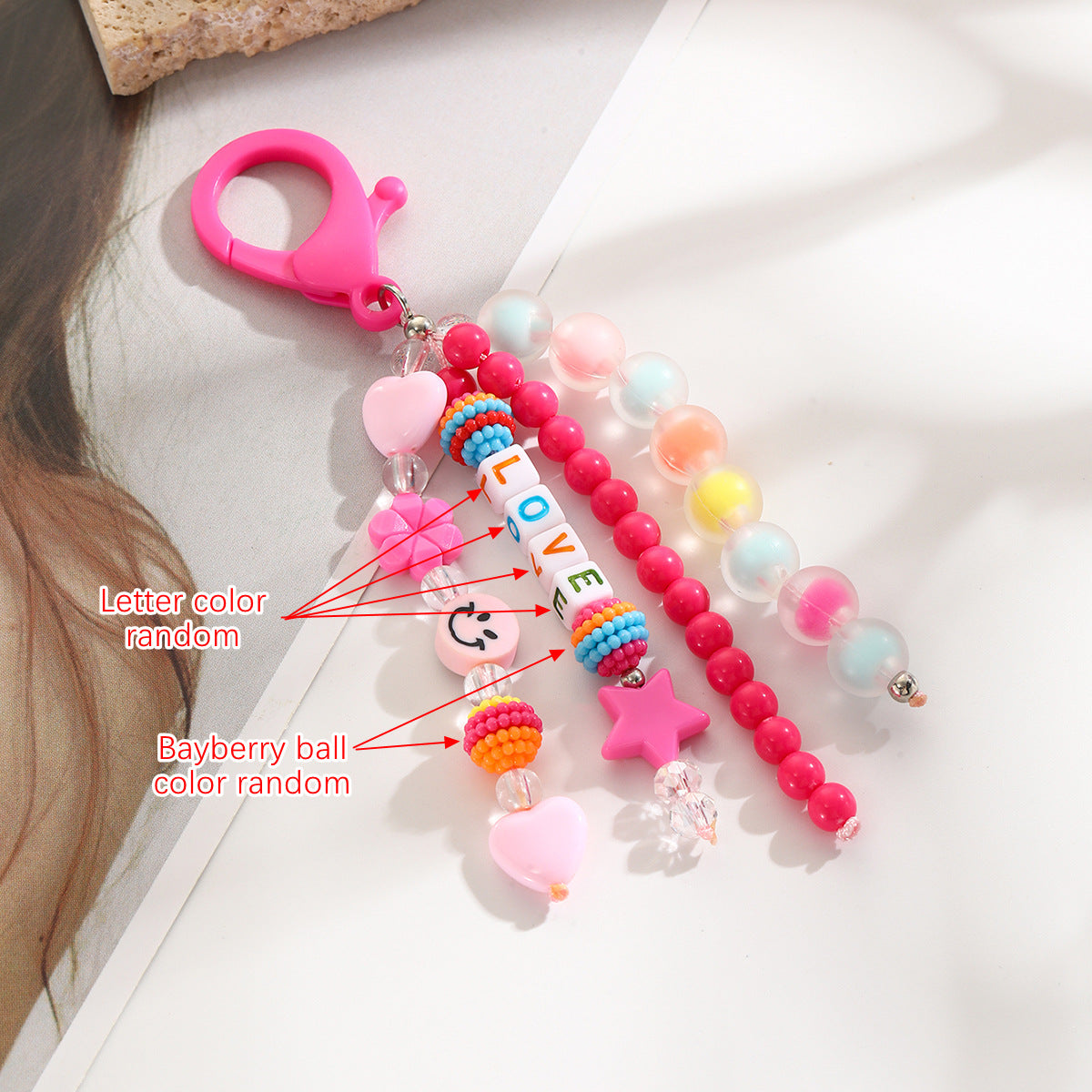 Wholesale Love Letter Hanging Cute Keychains