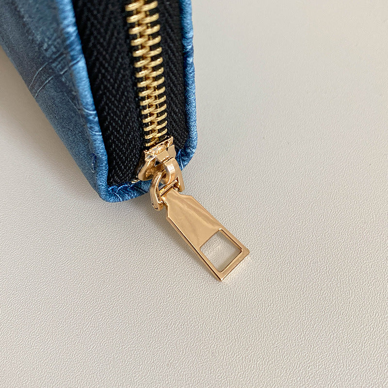 Wholesale Long Leather Clutch Large Capacity Multi-card Slot Wallet ACC-WT-Kuans002