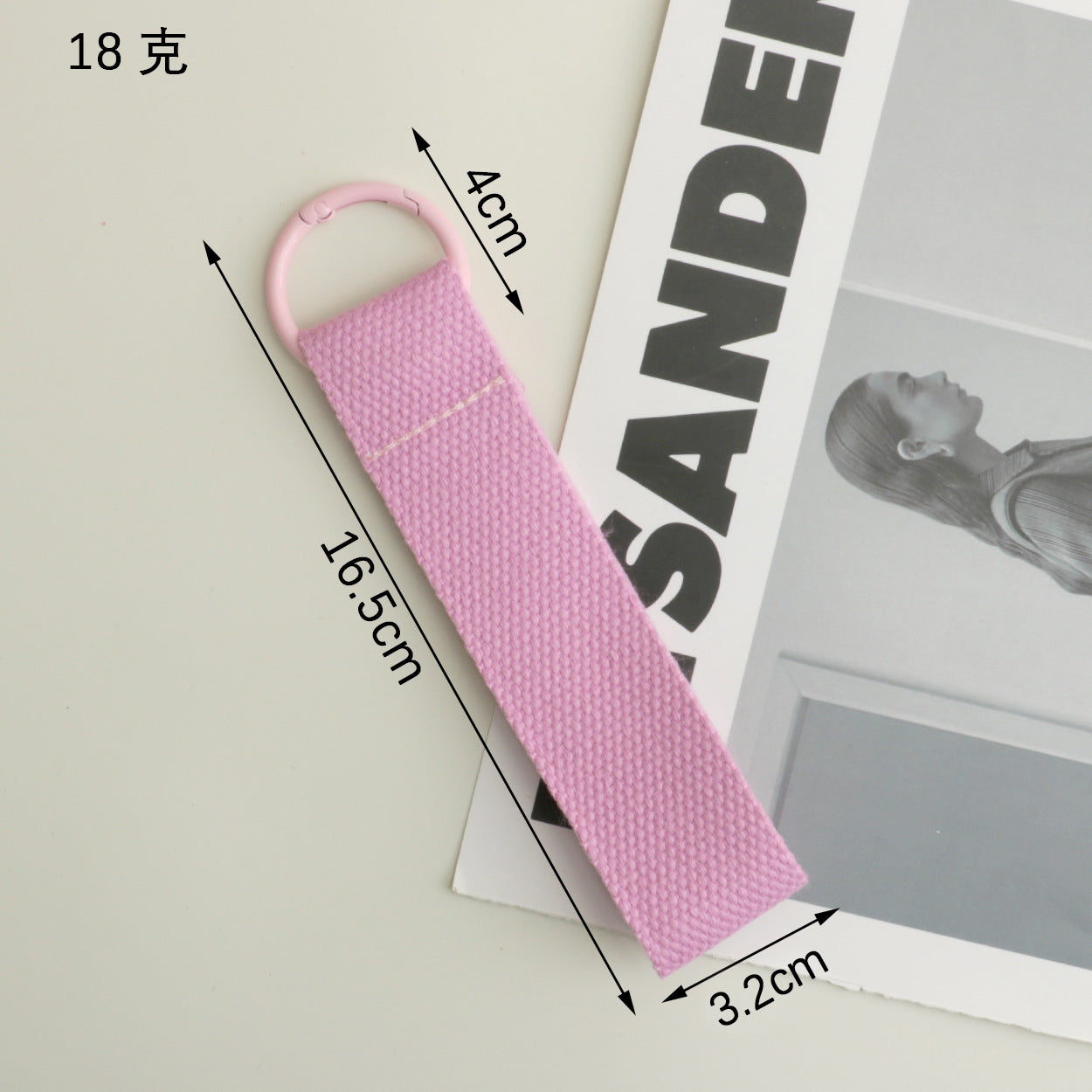 Wholesale Trendy Green Polyester Lanyard Keychain Wrist Strap Wedding Gift DIY Resale Accessory