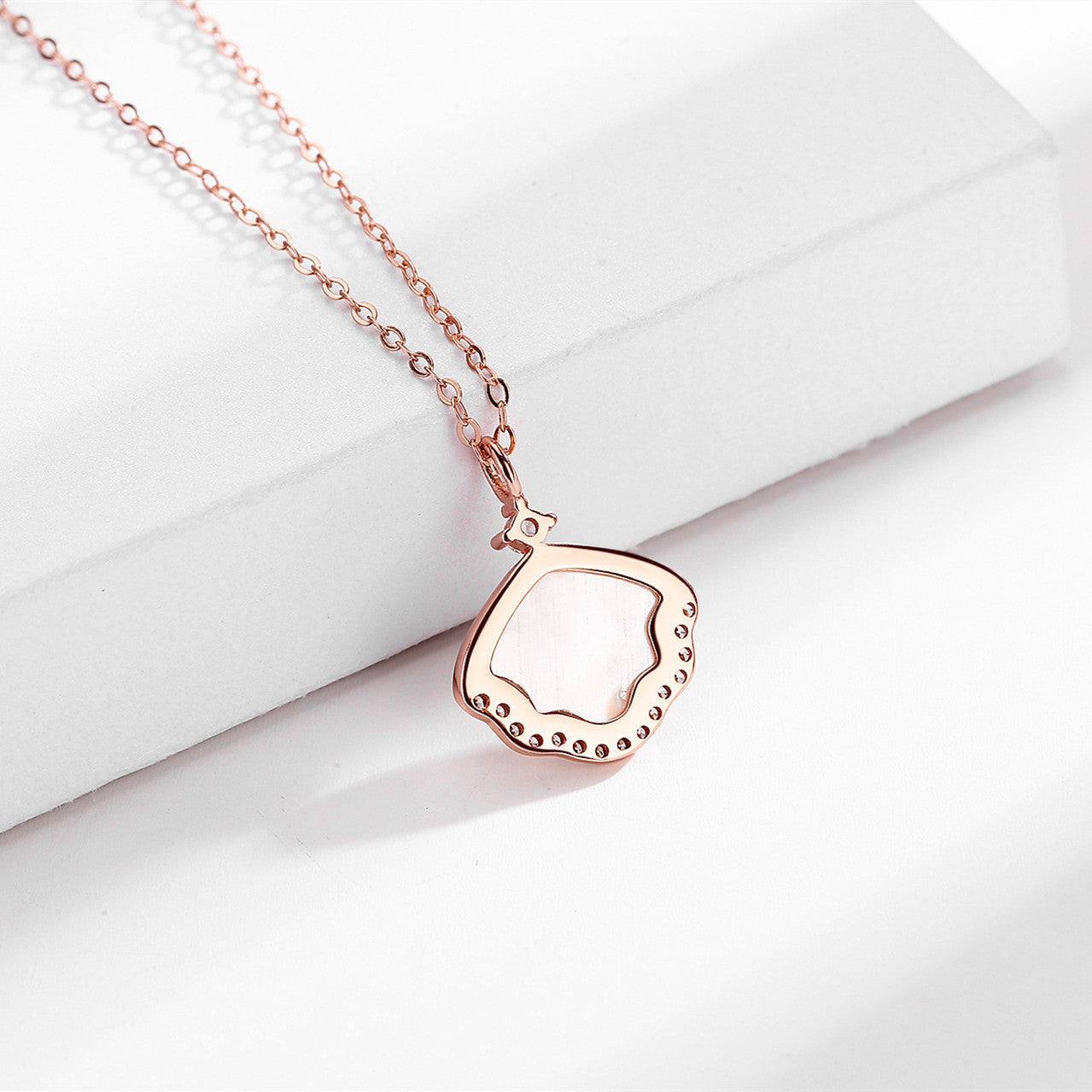 Wholesale S925 sterling silver fan pendant fashion necklaces