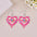 Wholesale Valentine's Day Love Wings Acrylic Earrings