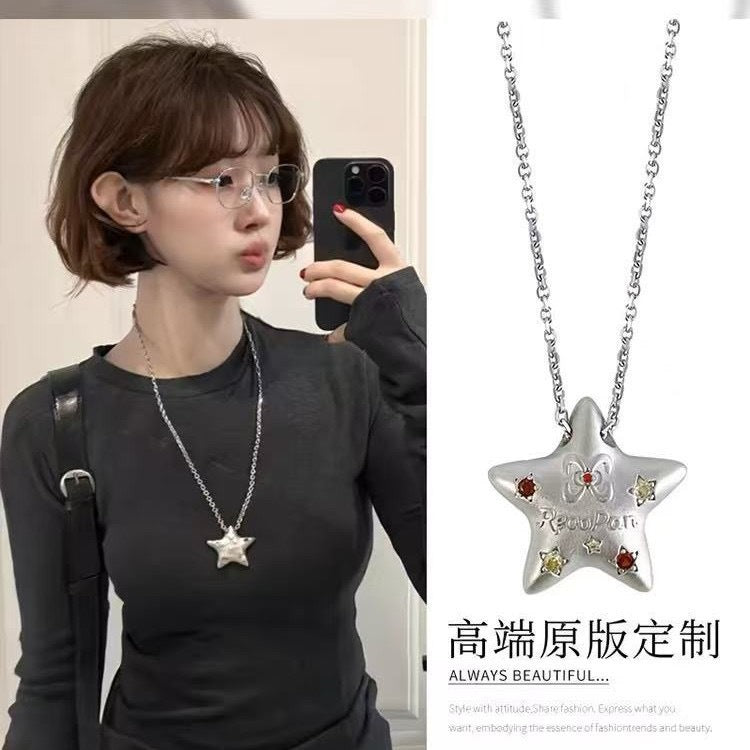 Wholesale "Lucky Star"  Little Star Necklace